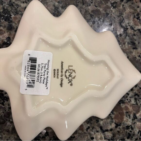 Lenox ‘Hosting the Holidays’ Glass Plate New! - Picture 2 of 4